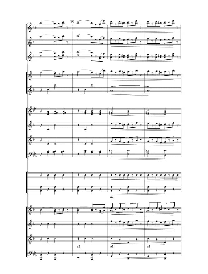 拉德茨基进行曲（总谱）