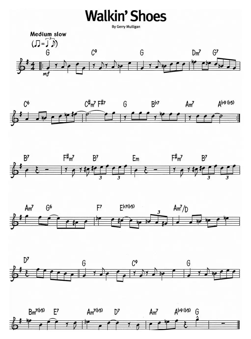 蓝调音乐：Walkin' Shoes