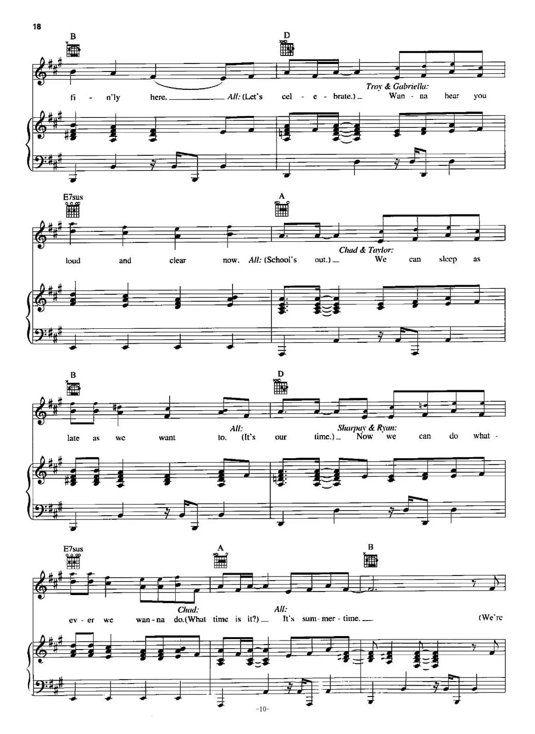 [美] What Time Is In（正谱）