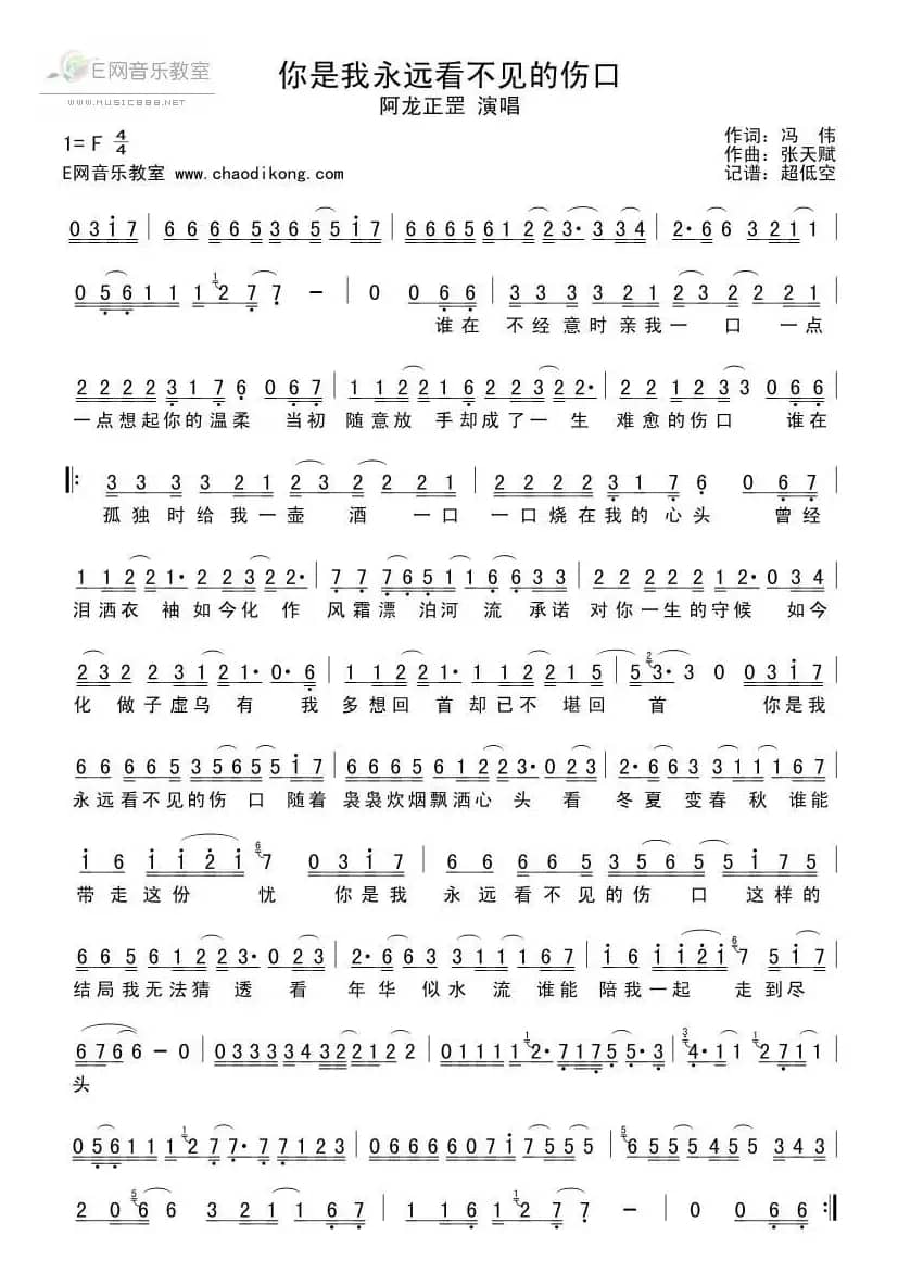 你是我永远看不见的伤口