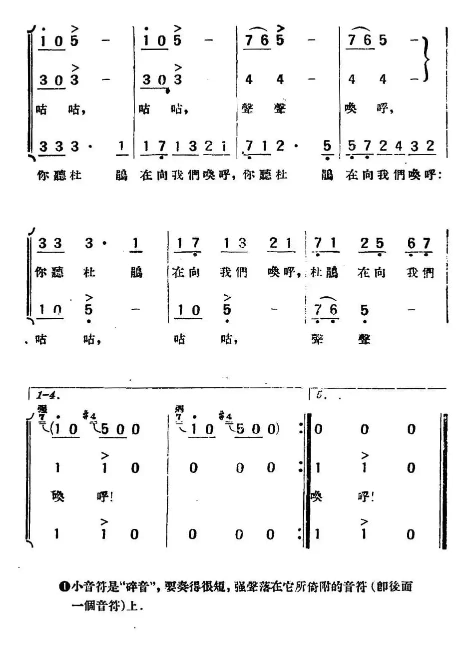 [波兰]杜鹃（普隆斯卡民歌、女声合唱）