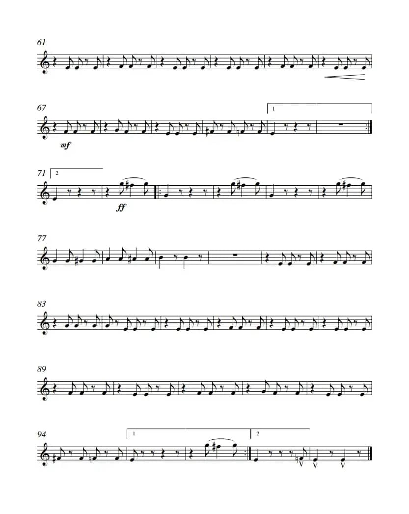 苏萨-华盛顿邮报（铜管五重奏）