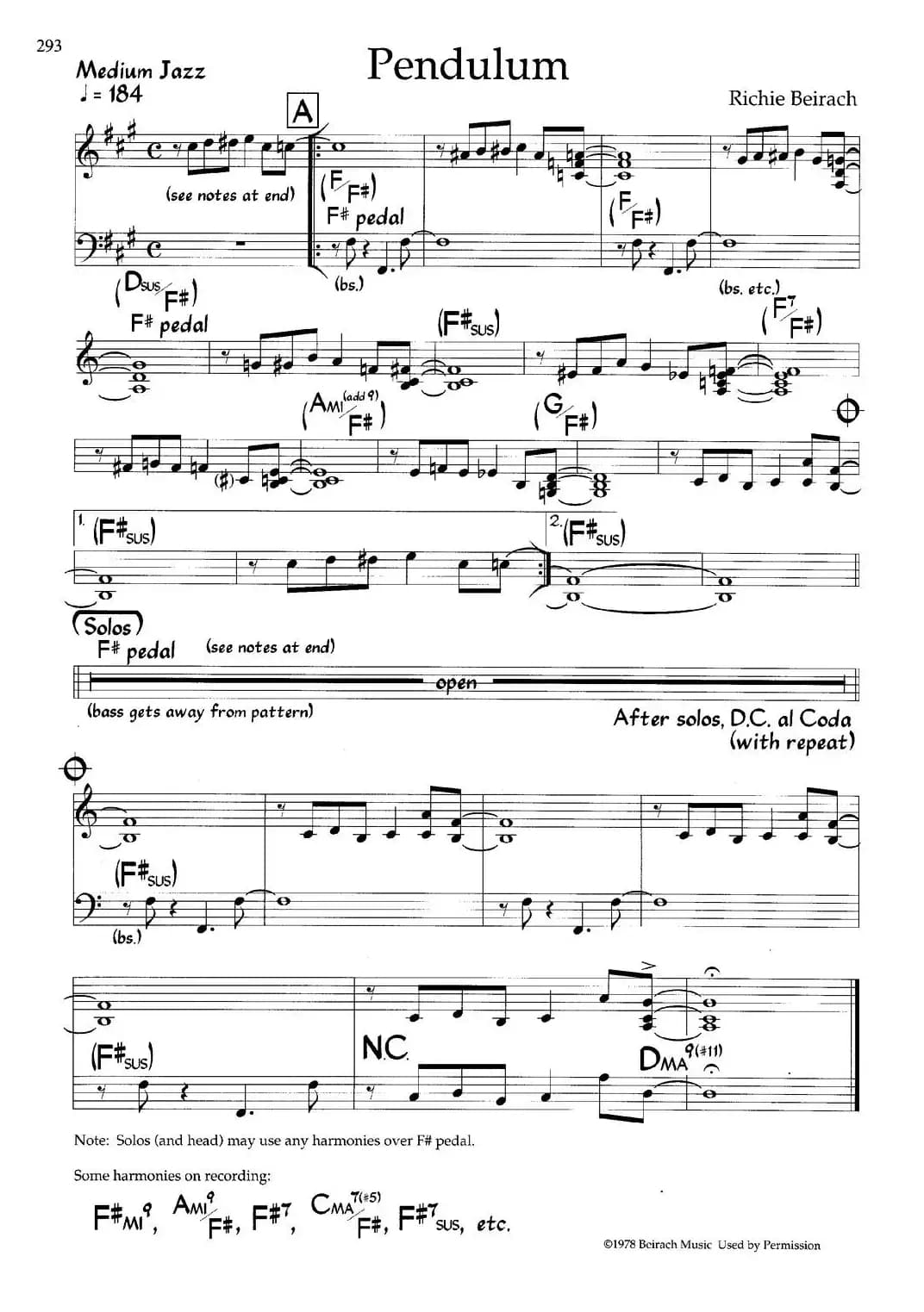 Pendulum（爵士钢琴曲）