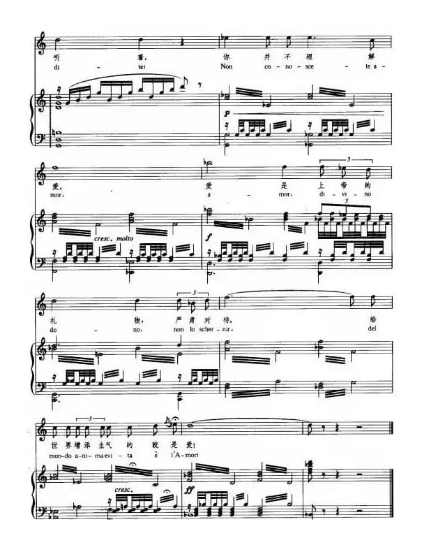 有一天我遥望天空（正谱 [意]）