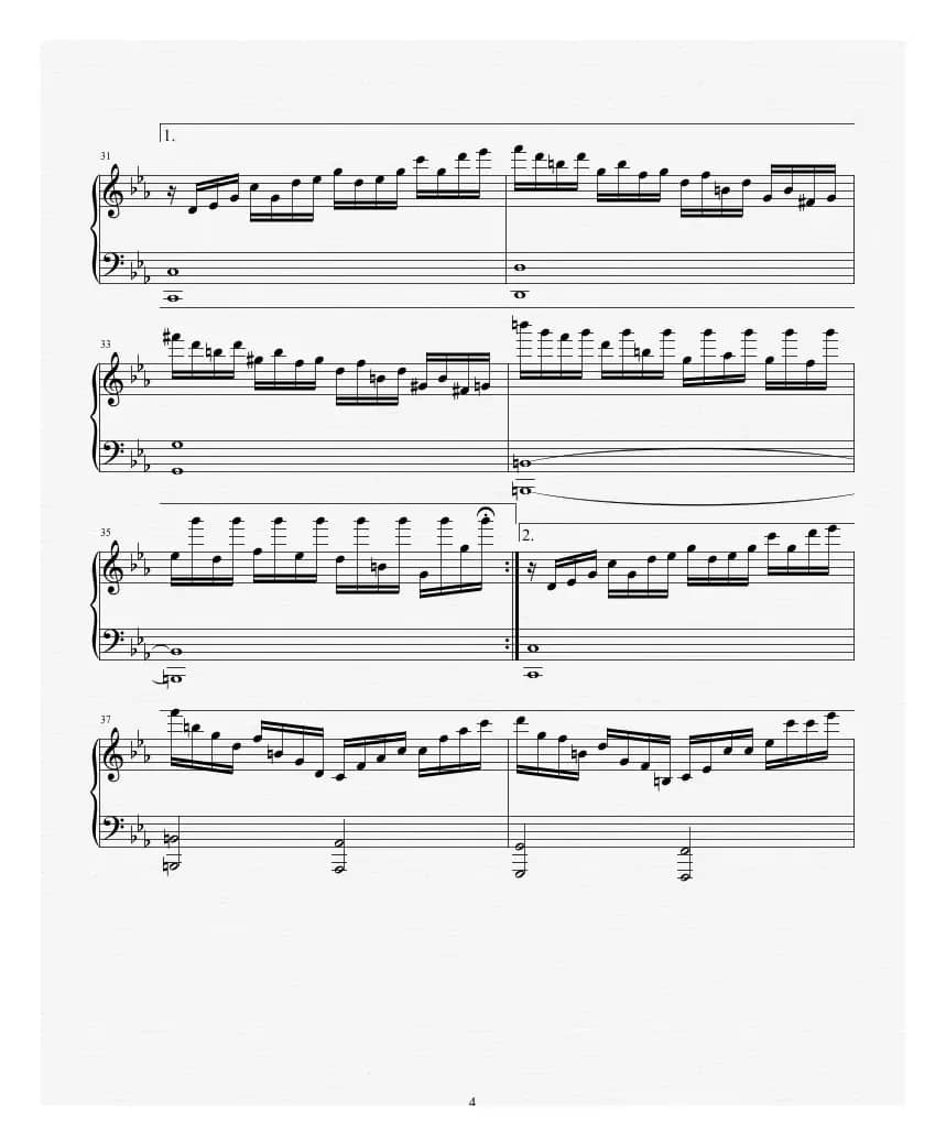 焦渊棣练习曲No.1