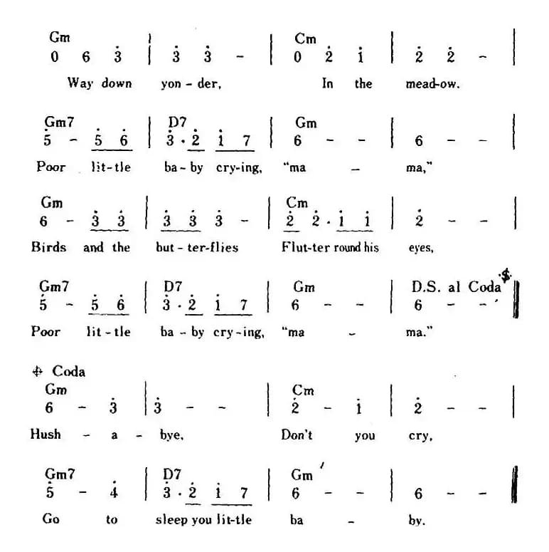 [美]Hush-A-Bye（轻轻地说一声“再见”）