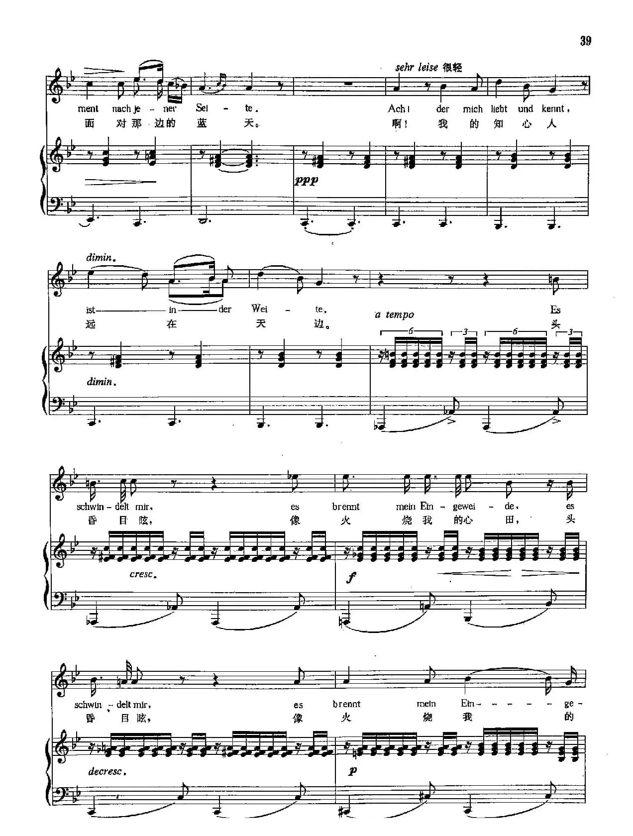 [奥]9迷娘之歌（正谱）