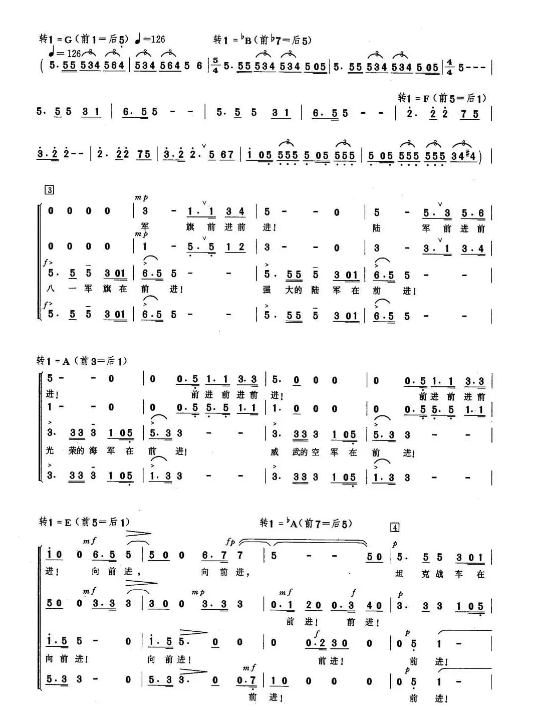 祖国啊，请检阅