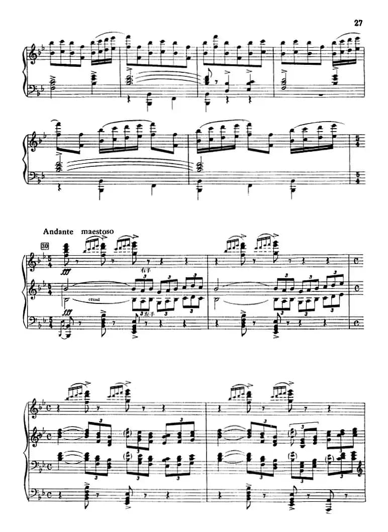 阳光照耀着我们的祖国（正谱）