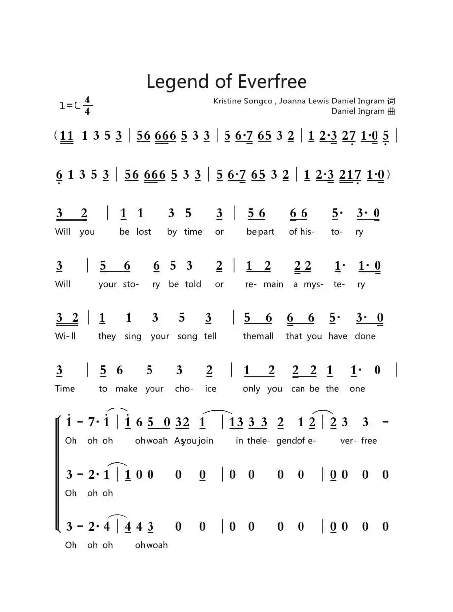 Legend of Everfree（无尽之森传说）