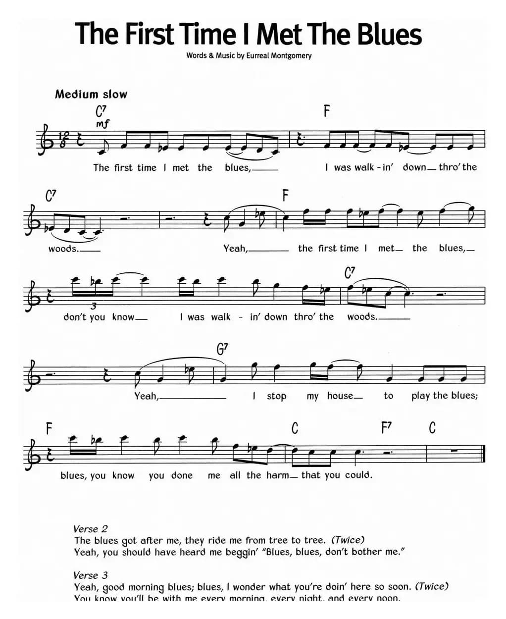 蓝调音乐：The First Time I Met The Blues