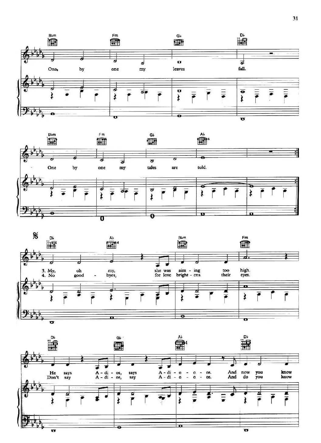 ONE BY ONE (一个又一个)(正谱)