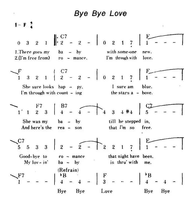 [美]Bye Bye Love（再见吧，爱情）