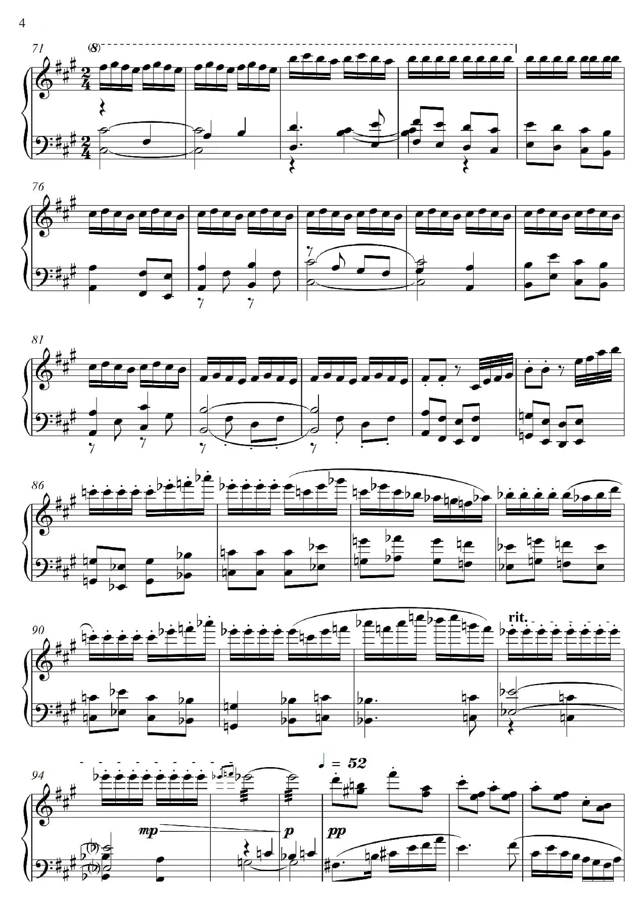 第23钢琴奏鸣曲“高甲缘”Piano Sonata No·23（三个乐章）