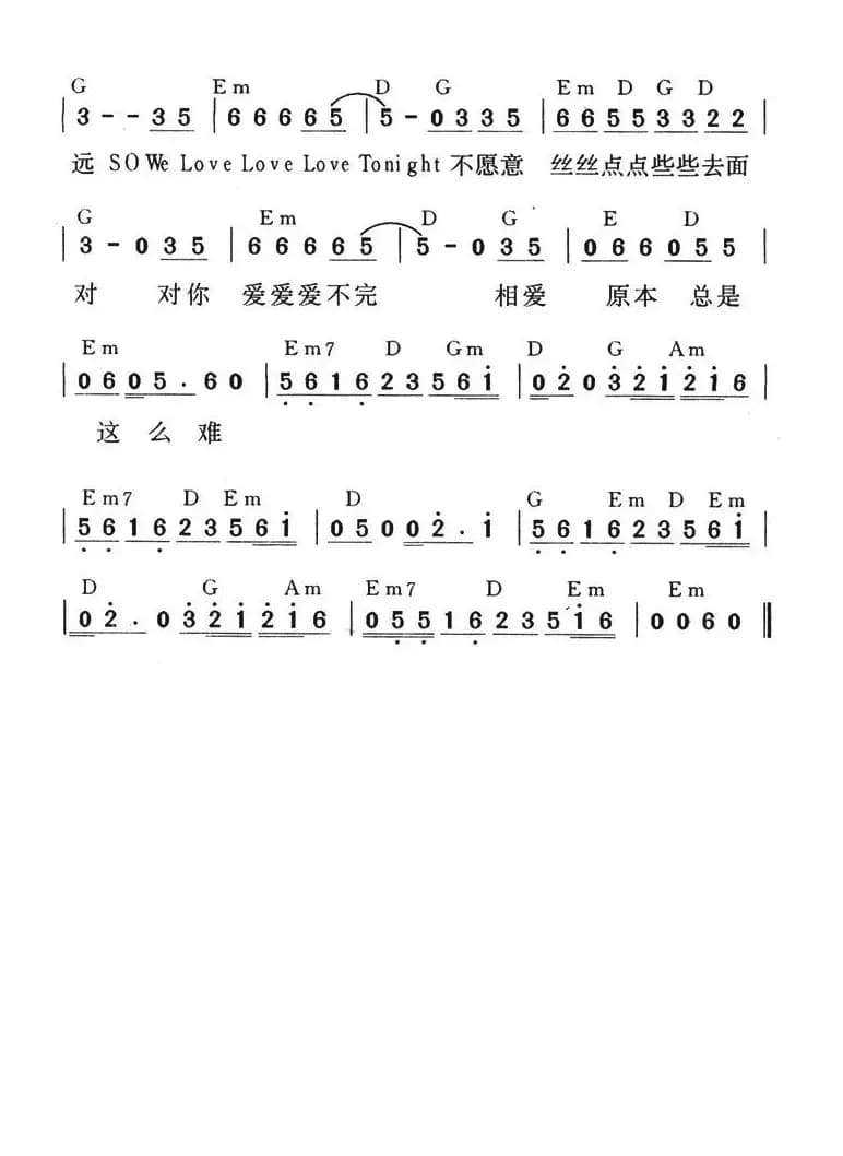 对你爱不完(陈乐融词 Ichiro Hada曲)