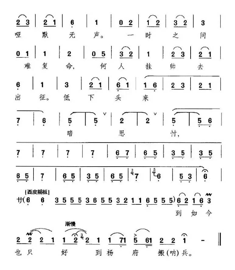 站立在殿前传圣命（《杨门女将》选段、寇准唱段）