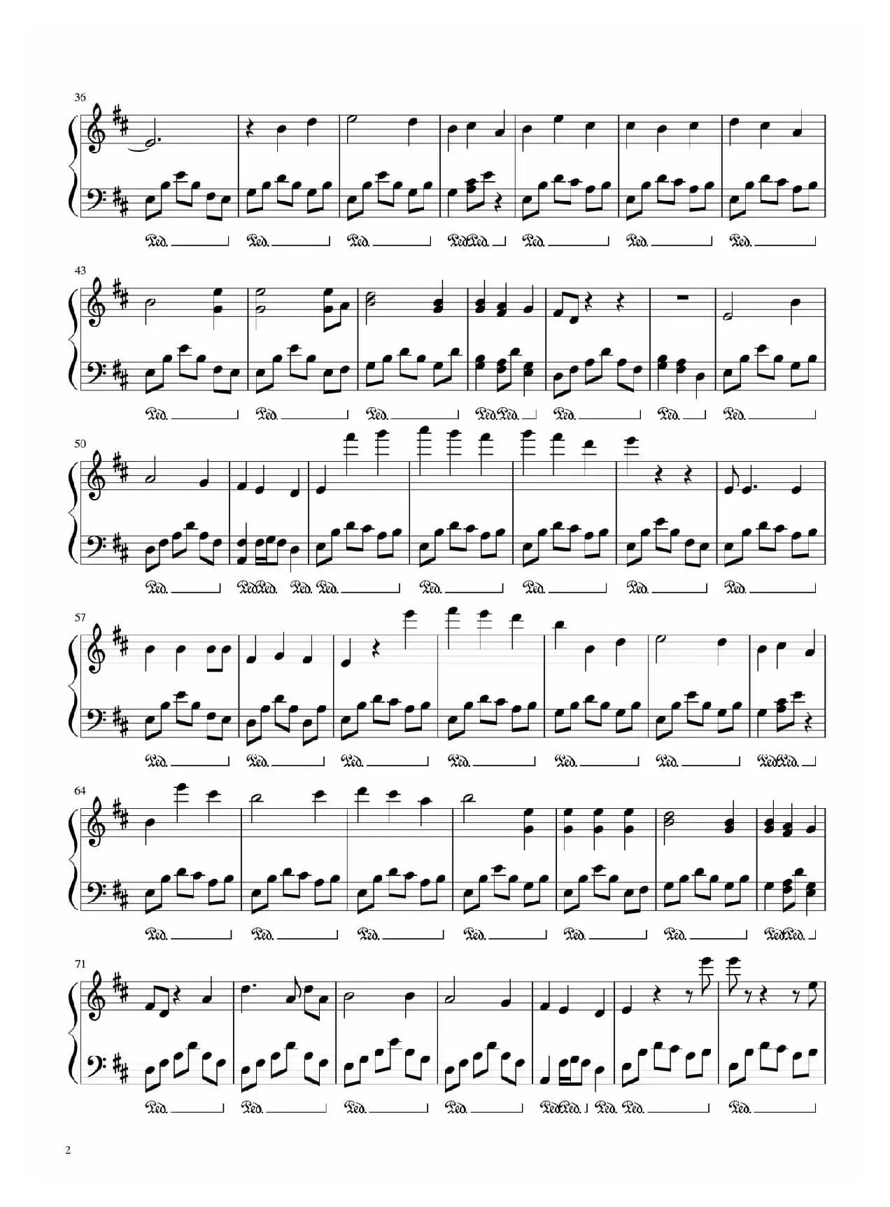 Scarborough Fair（斯卡布罗集市）（BiBiPiano钢琴版）