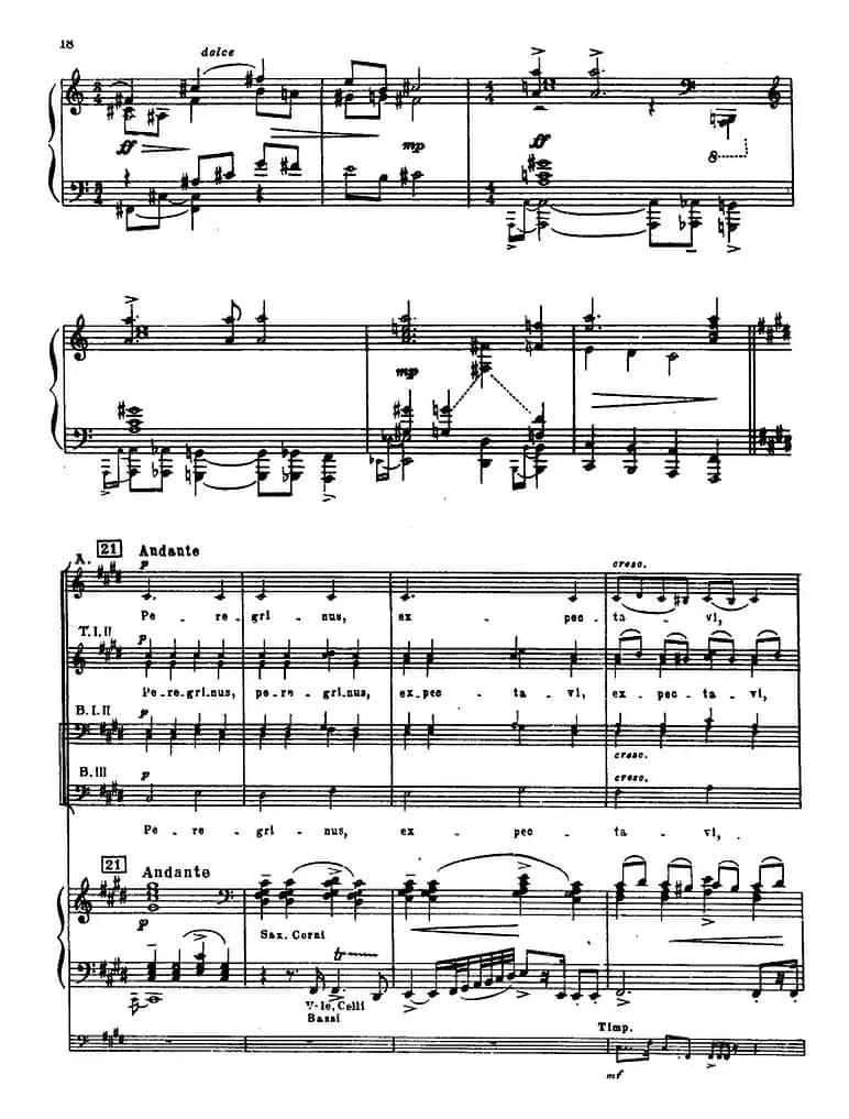 3.十字军占领普斯科夫城(选自大合唱《亚历山大·涅夫斯基》、正谱)