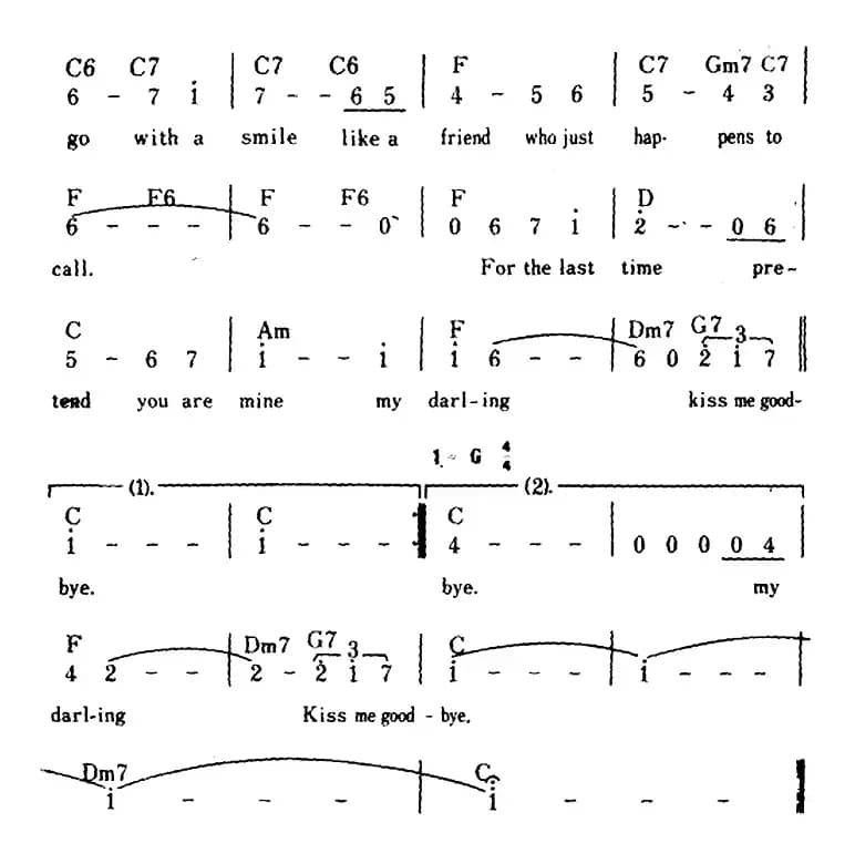[美]Kiss Me Goodbye（吻我，再分离）