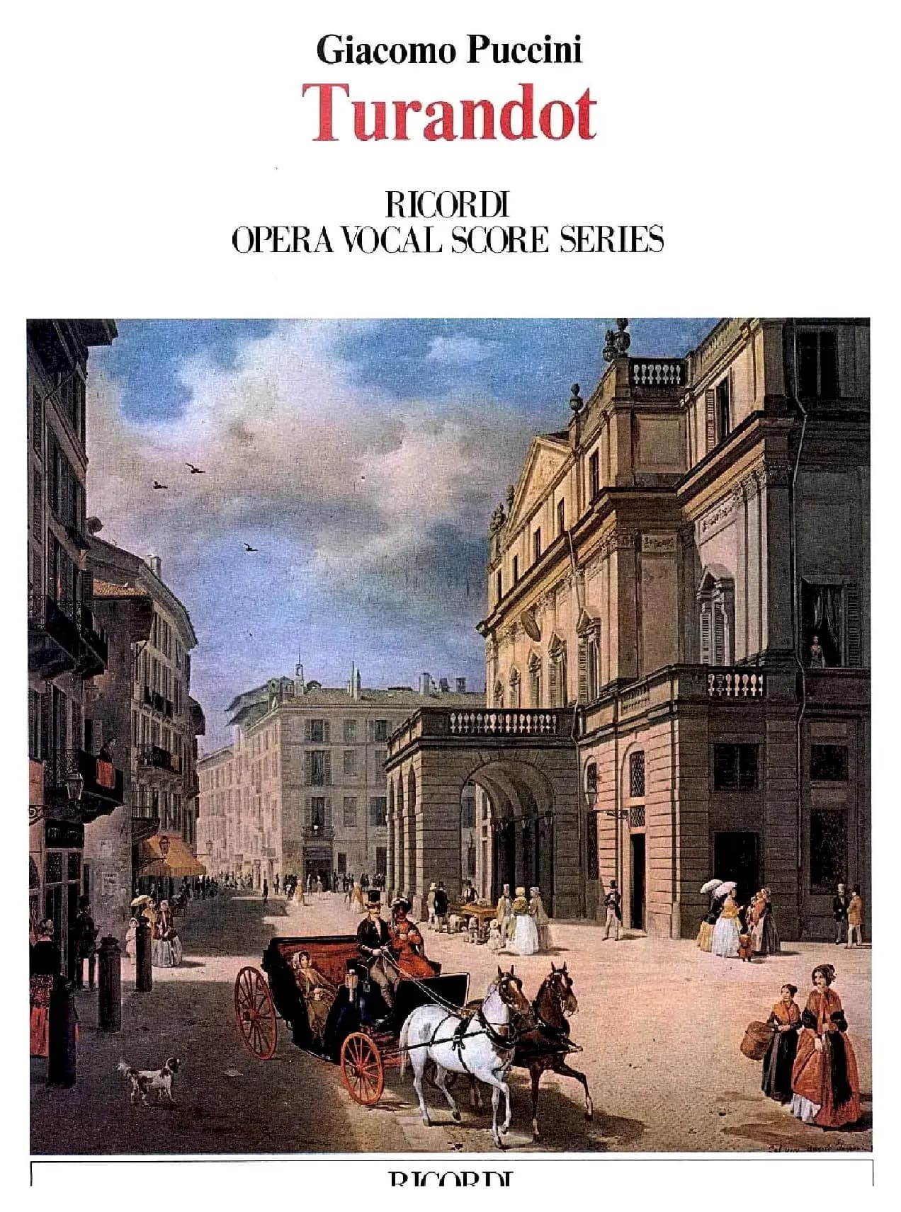 《图兰朵公主》三幕五场歌剧（英意双语）全谱（钢琴伴奏谱 P1——27）