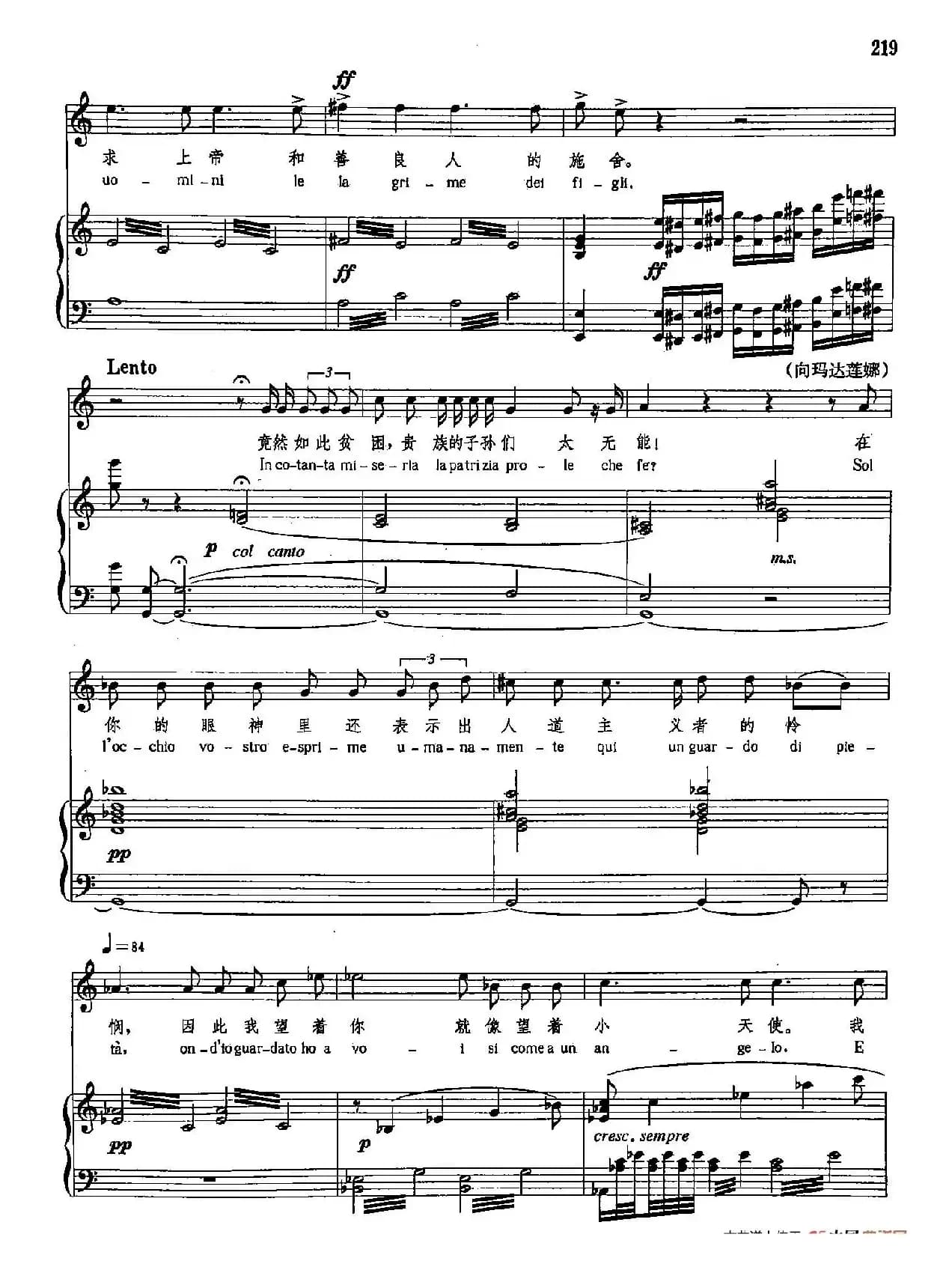 [意]40有一天我遥望天空（正谱）