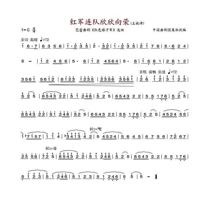 红军连队欣欣向荣副本