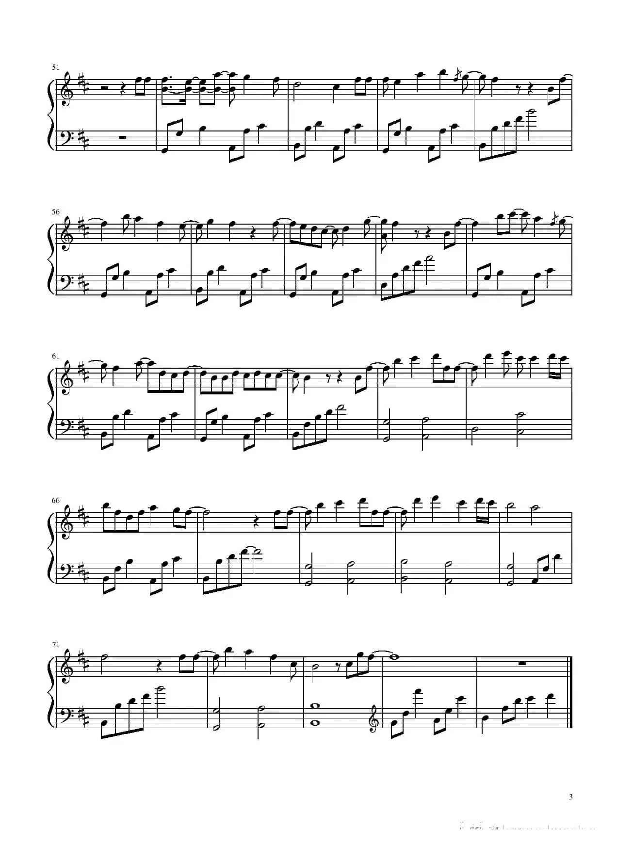 撒野【巫哲小说版】（BiBiPiano钢琴版）