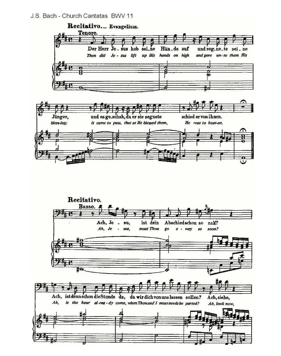 Lobet Gott in Seinen Reicben(颂扬上帝)