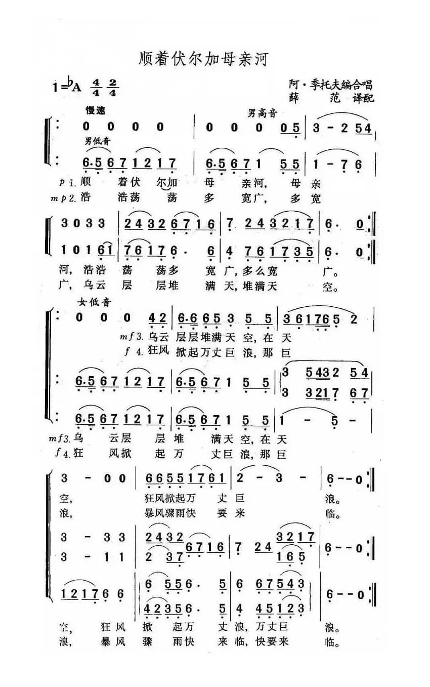 顺着伏尔加母亲河（俄）