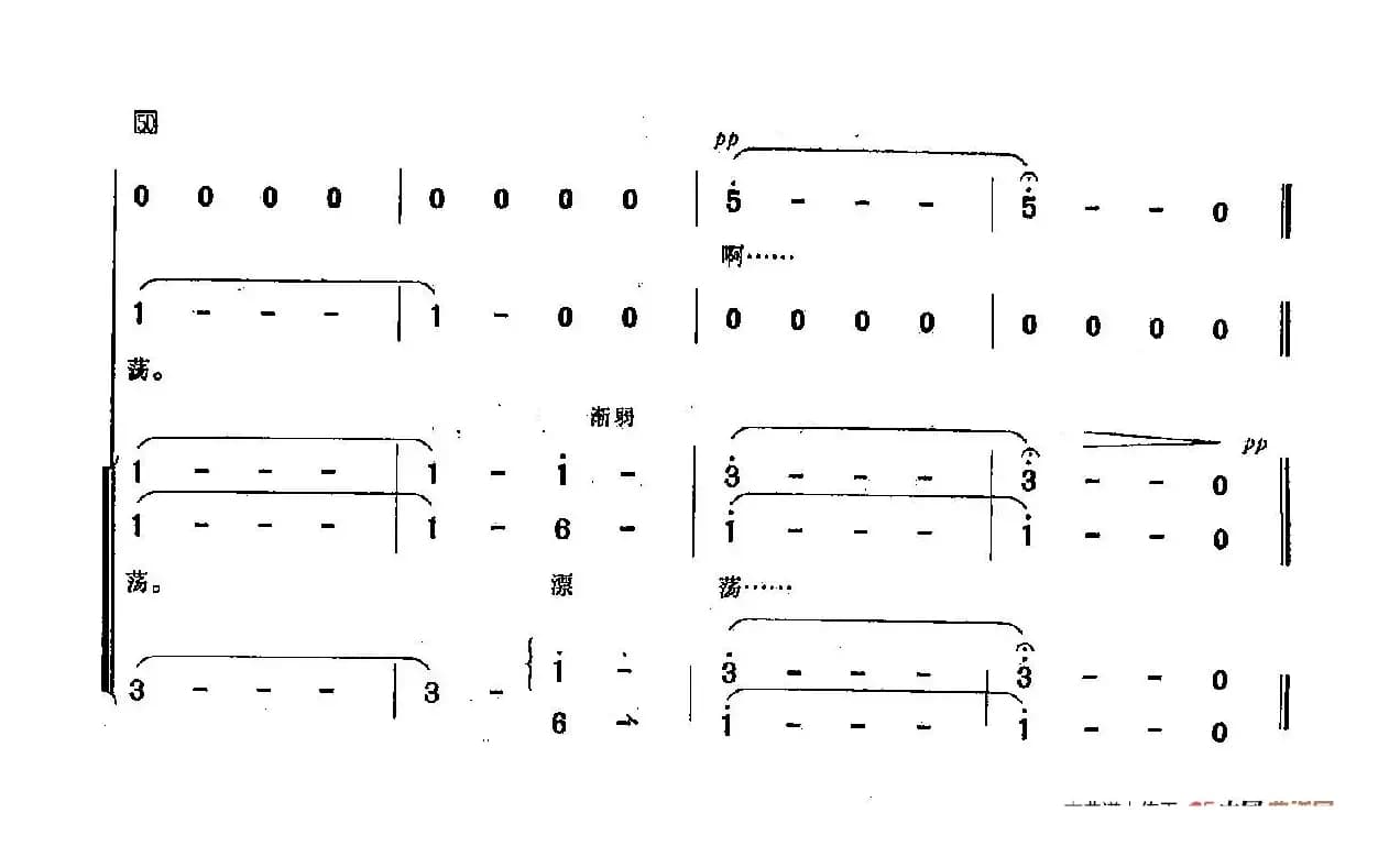 ​[俄]61河面上吉他琴声悠扬（合唱-船歌）
