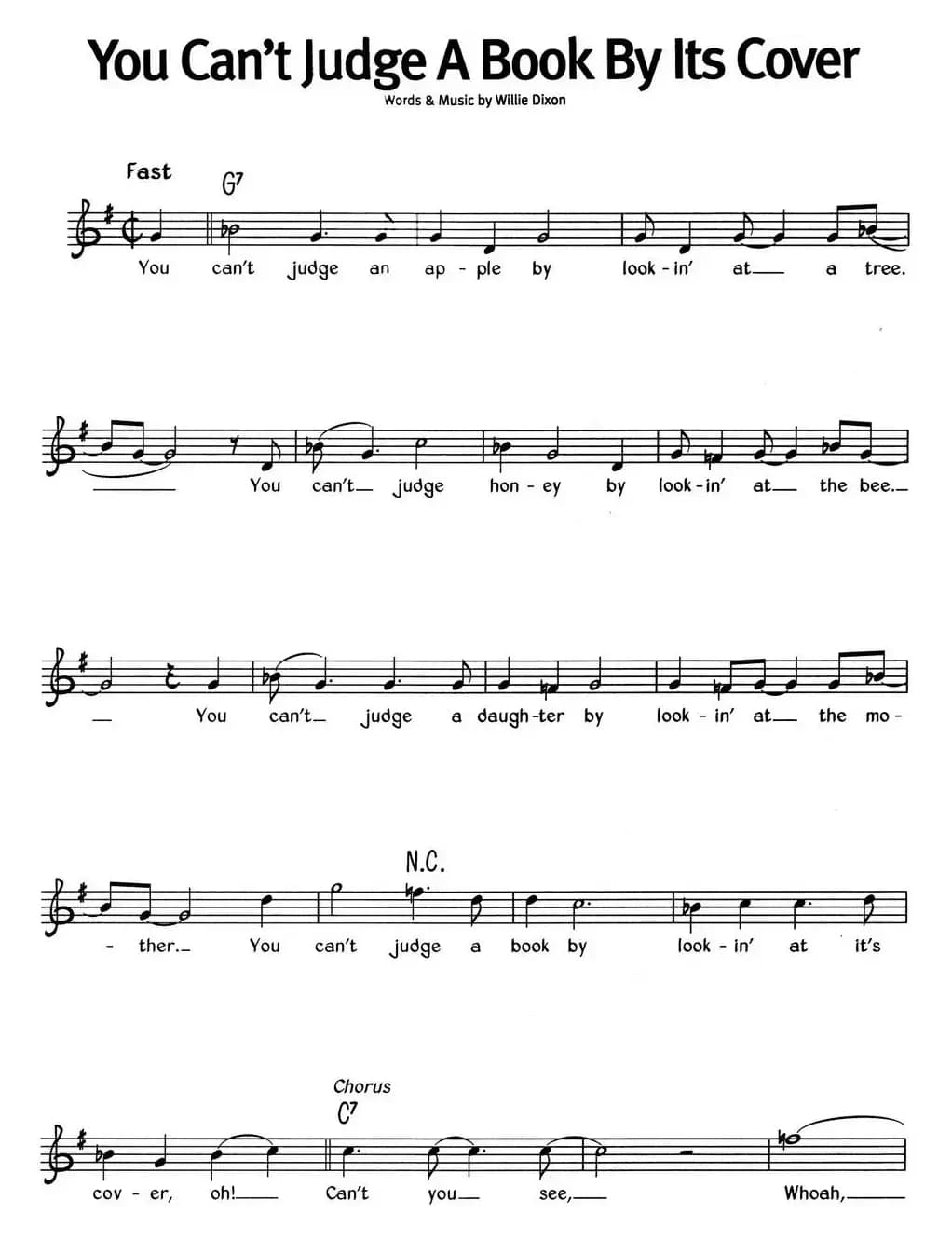 蓝调音乐：You Can't Judge A Book By Its Cover