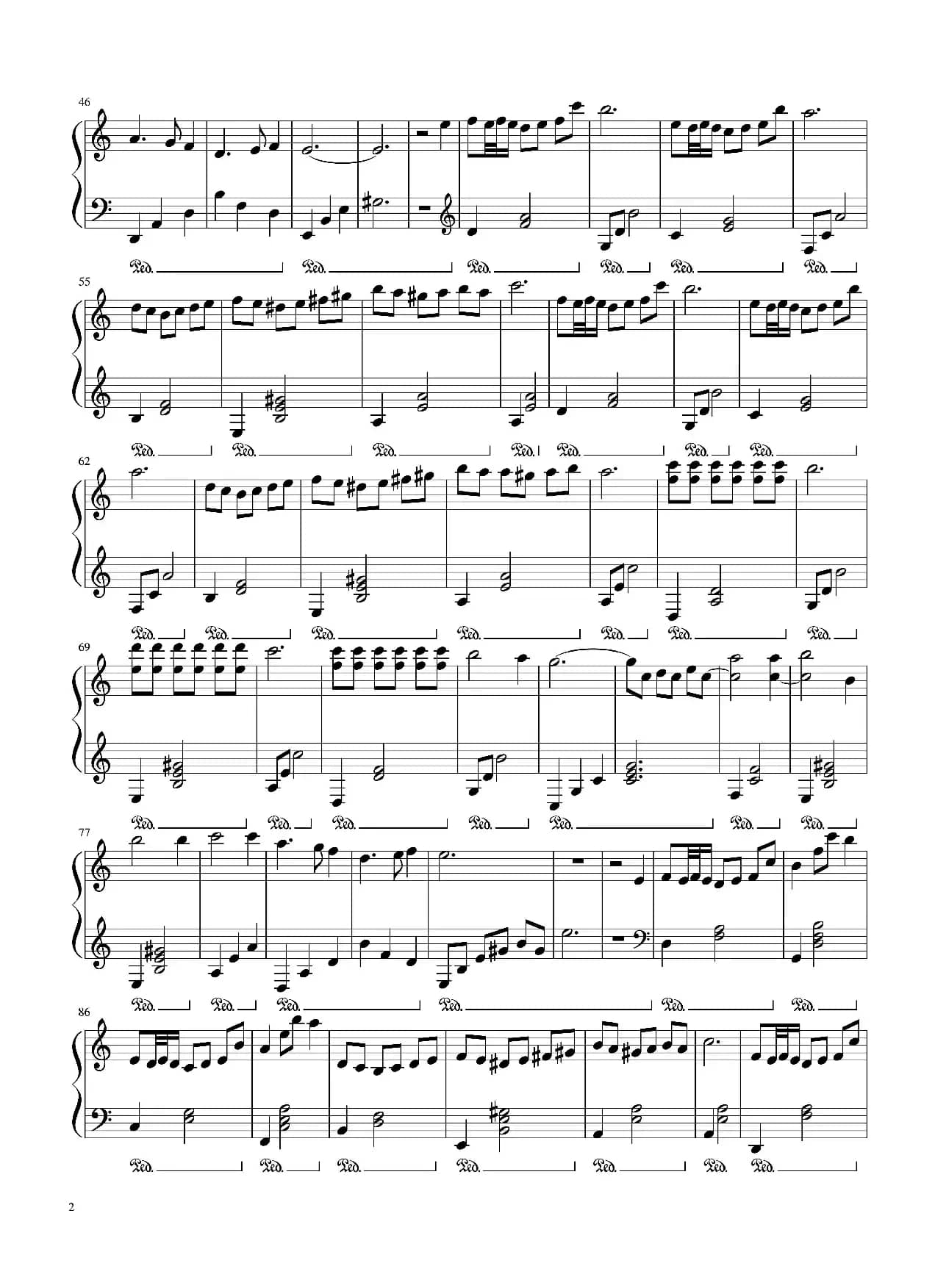 13 Jours en France（在法国的十三天）【白い恋人たち（冬季恋歌）《蓝色生死恋2》插曲】（BiBiPiano钢琴版）