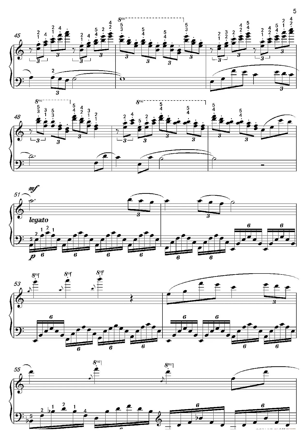 简爱（ 沈建国钢琴版）