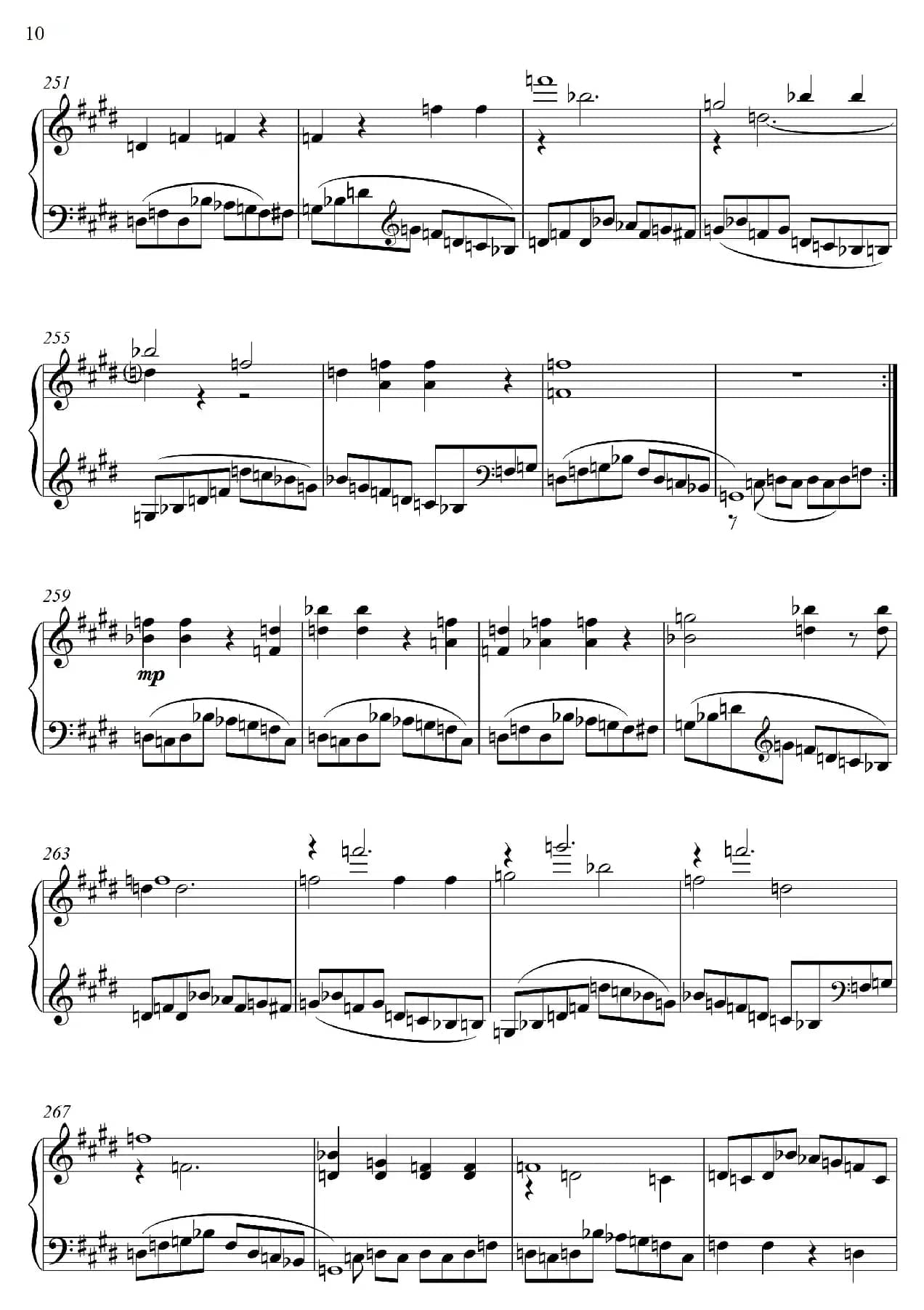 第22钢琴奏鸣曲“信仰”Piano Sonata No`22（四个乐章）