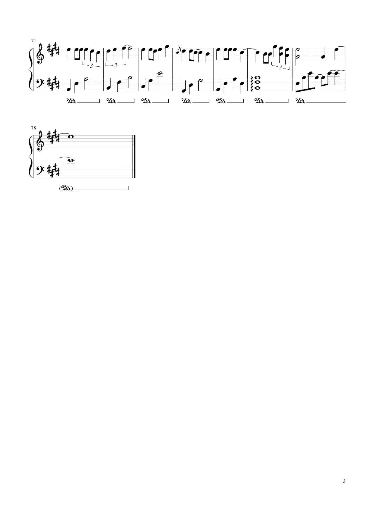 世间美好与你环环相扣（BiBiPiano钢琴版）