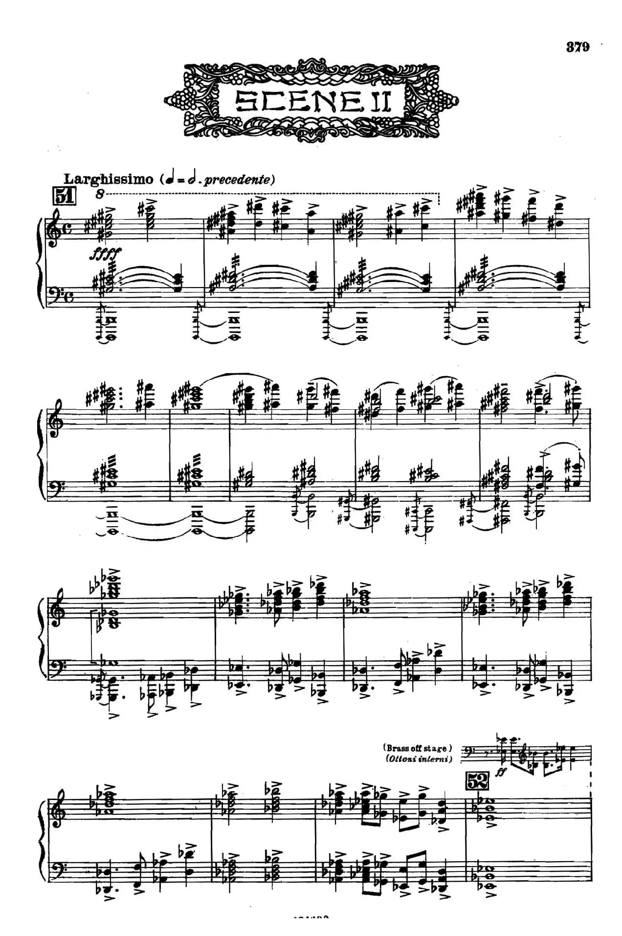 《图兰朵公主》三幕五场歌剧（英意双语）全谱（钢琴伴奏谱 P374——397）