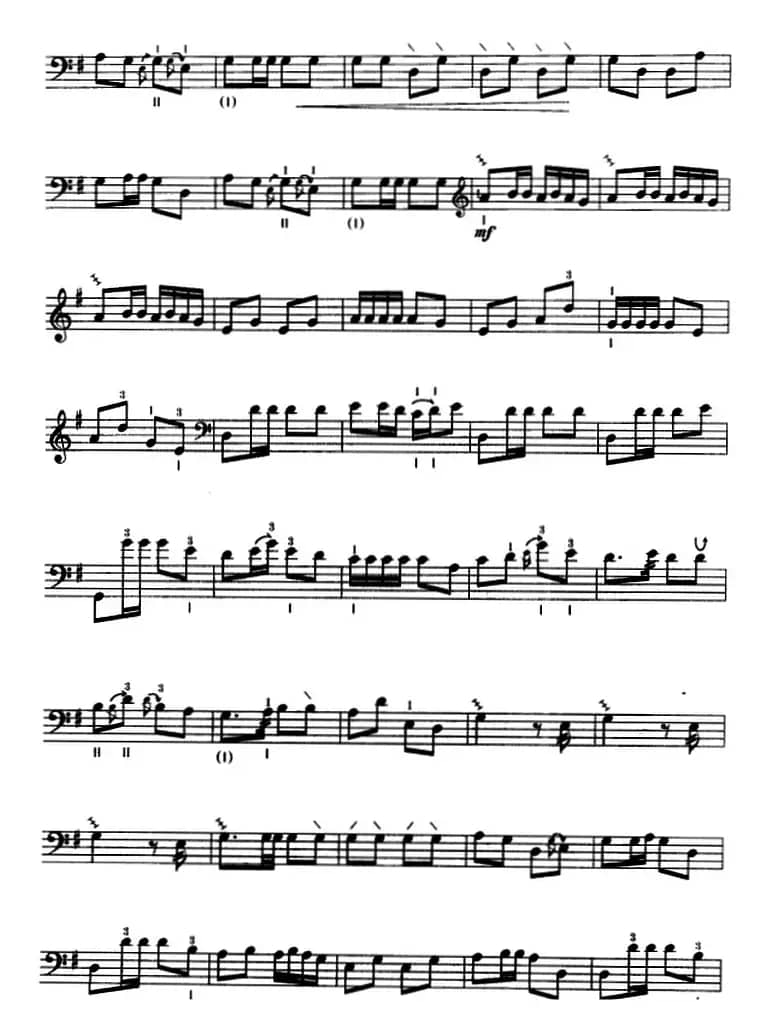 十八板（三弦、五线谱）