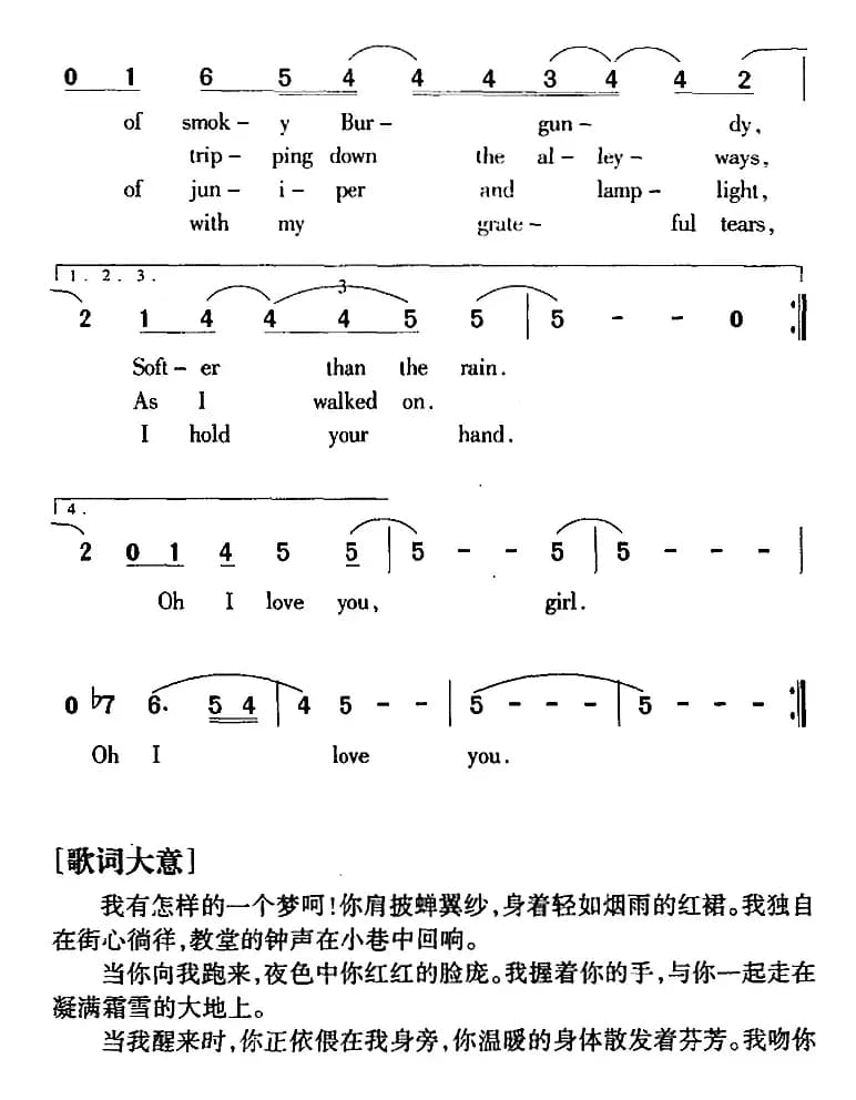 For Emily Whenever I May Find Her 致爱米丽