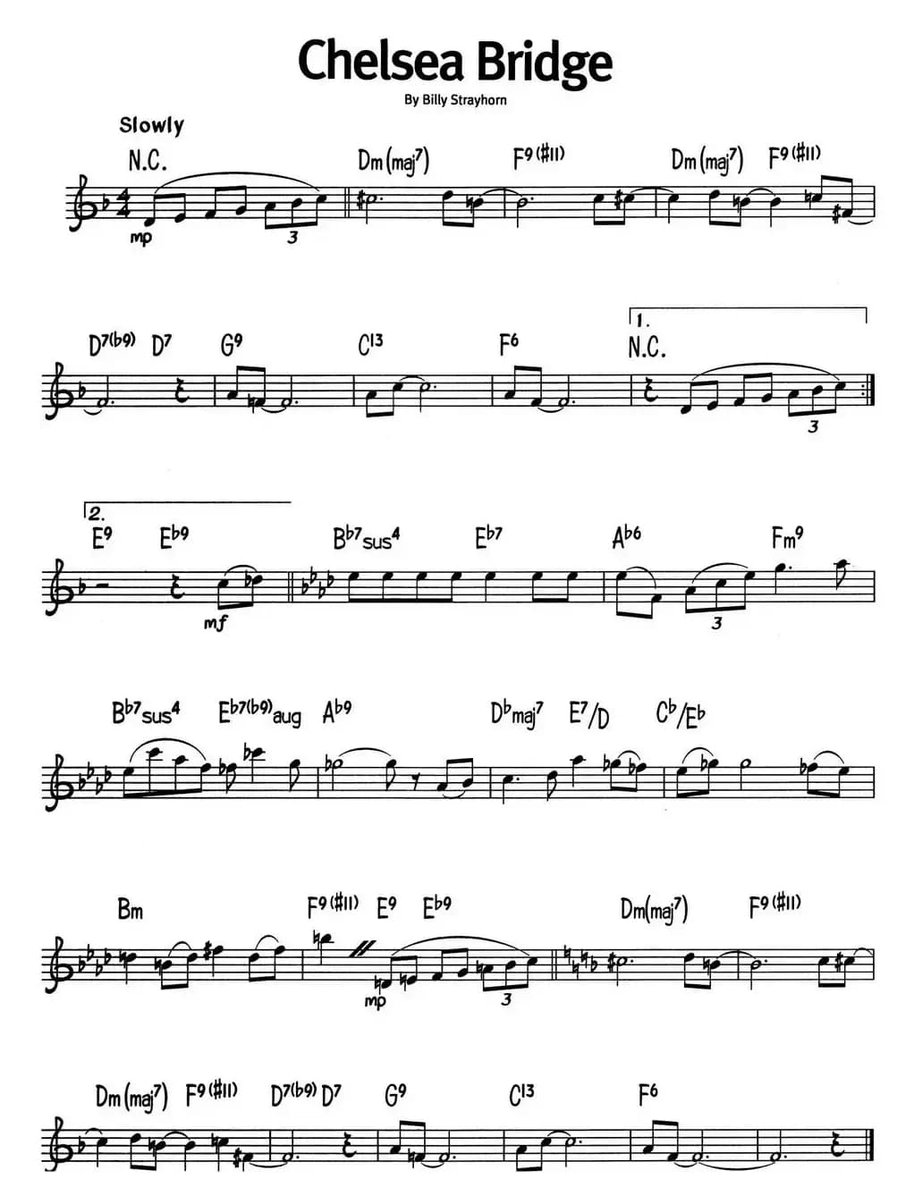 蓝调音乐：Chelsea Bridge