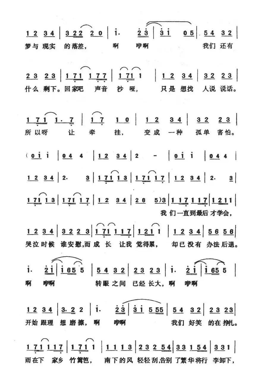 家（南拳妈妈演唱版）