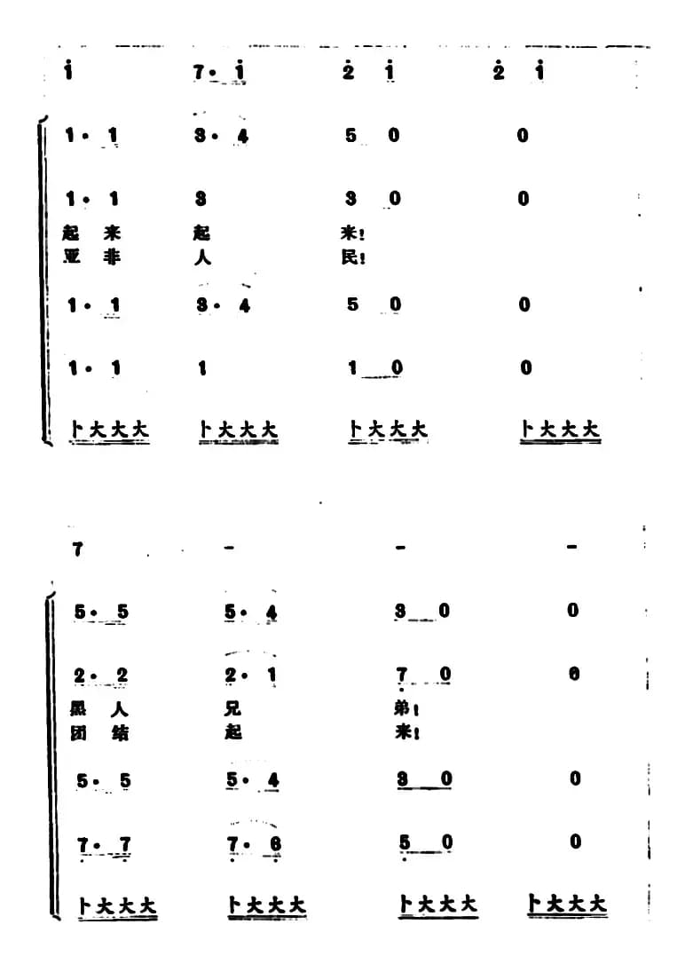 古老的丛林里唱起战歌 