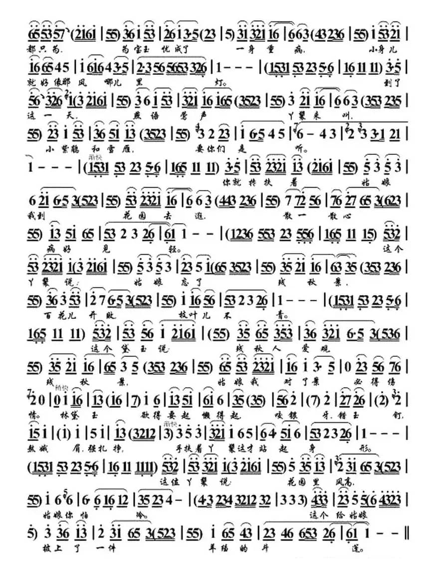 [梅花大鼓] 大观园（片段）