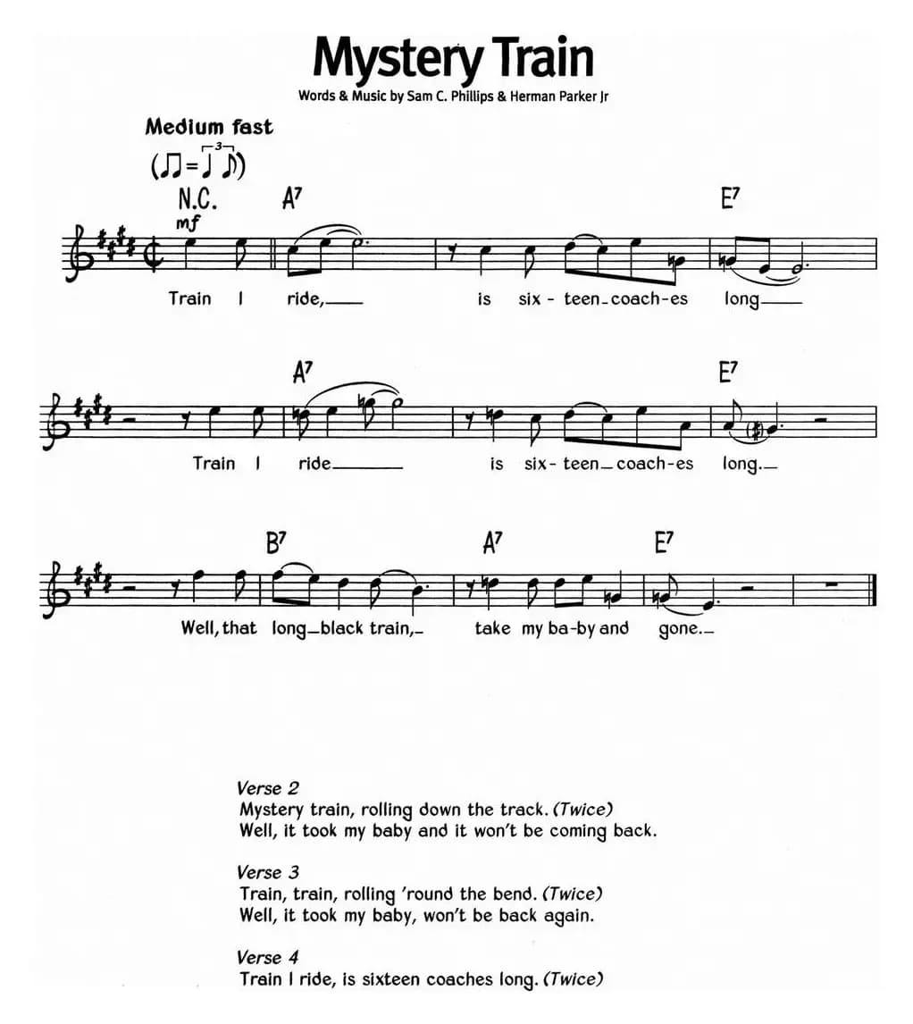 蓝调音乐：Mystery Train