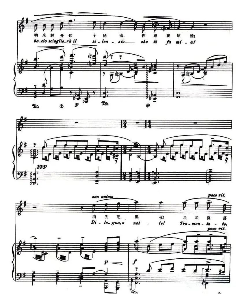 不得睡觉（今夜无人入睡)王子咏叹调 选自《图兰朵）