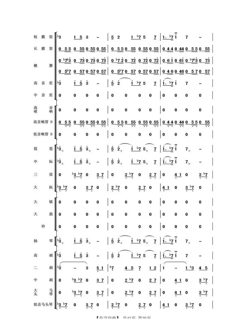 春节序曲（民乐合奏）