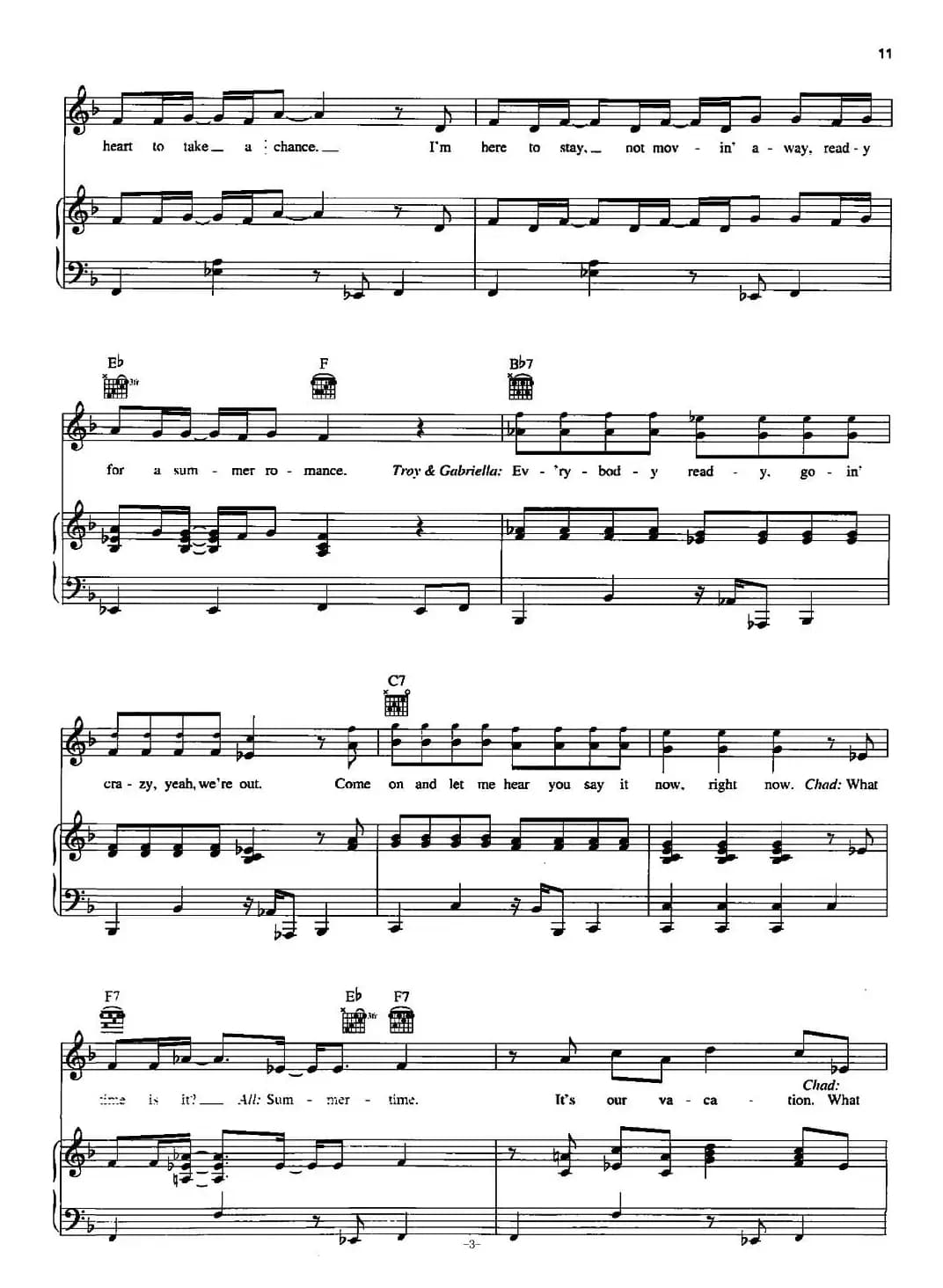 [美] What Time Is In（正谱）