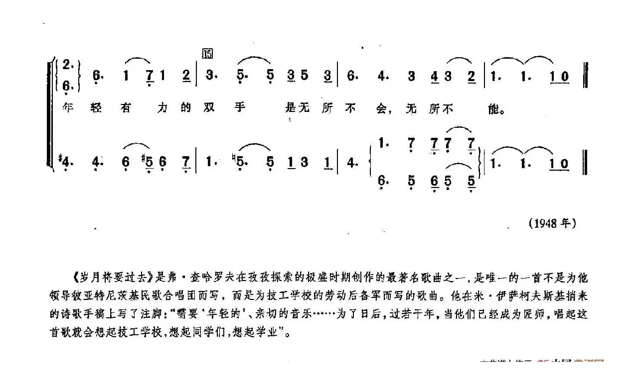 [俄]53岁月将要过去-劳动后备队之歌（合唱）