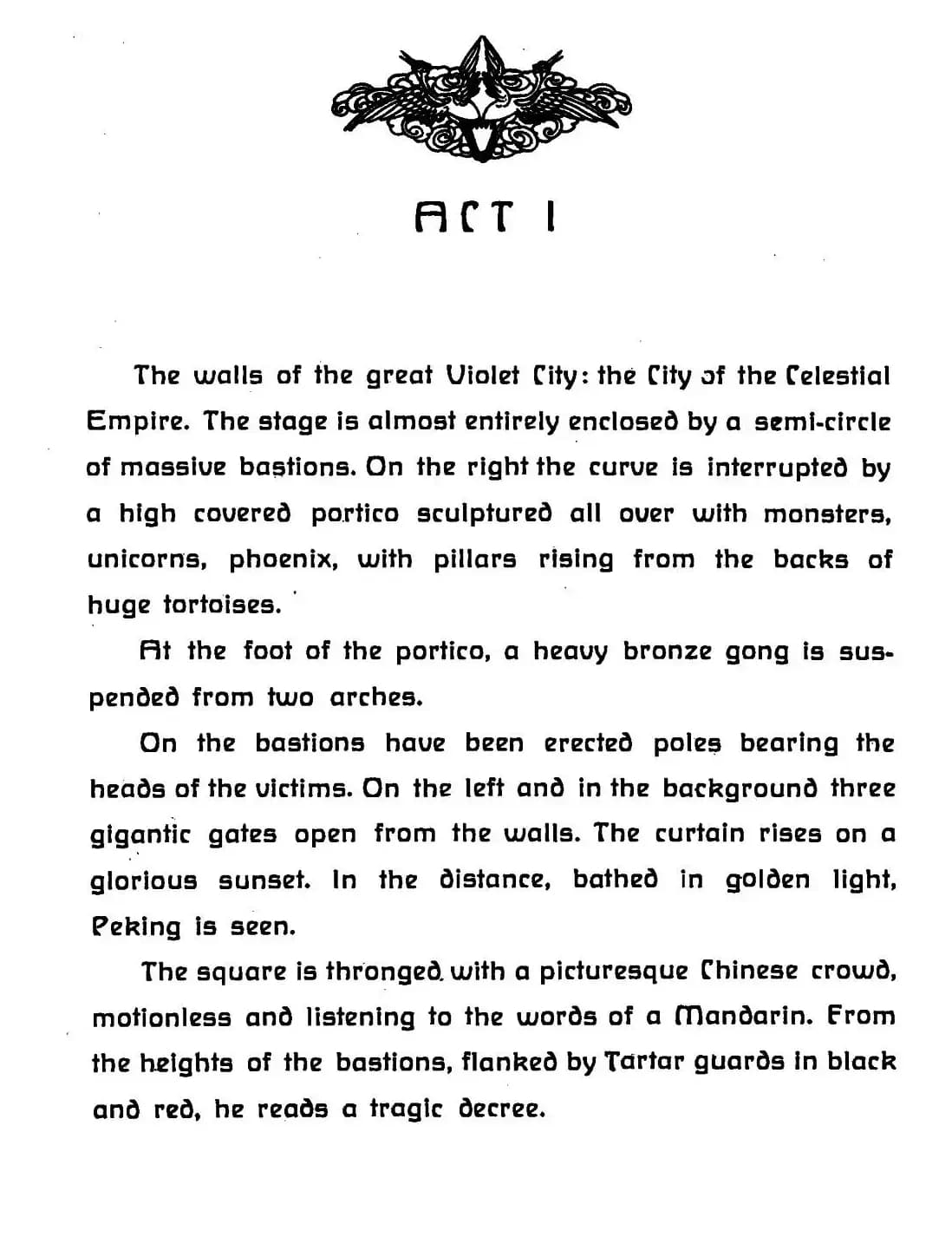 《图兰朵公主》三幕五场歌剧（英意双语）全谱（钢琴伴奏谱 P1——27）