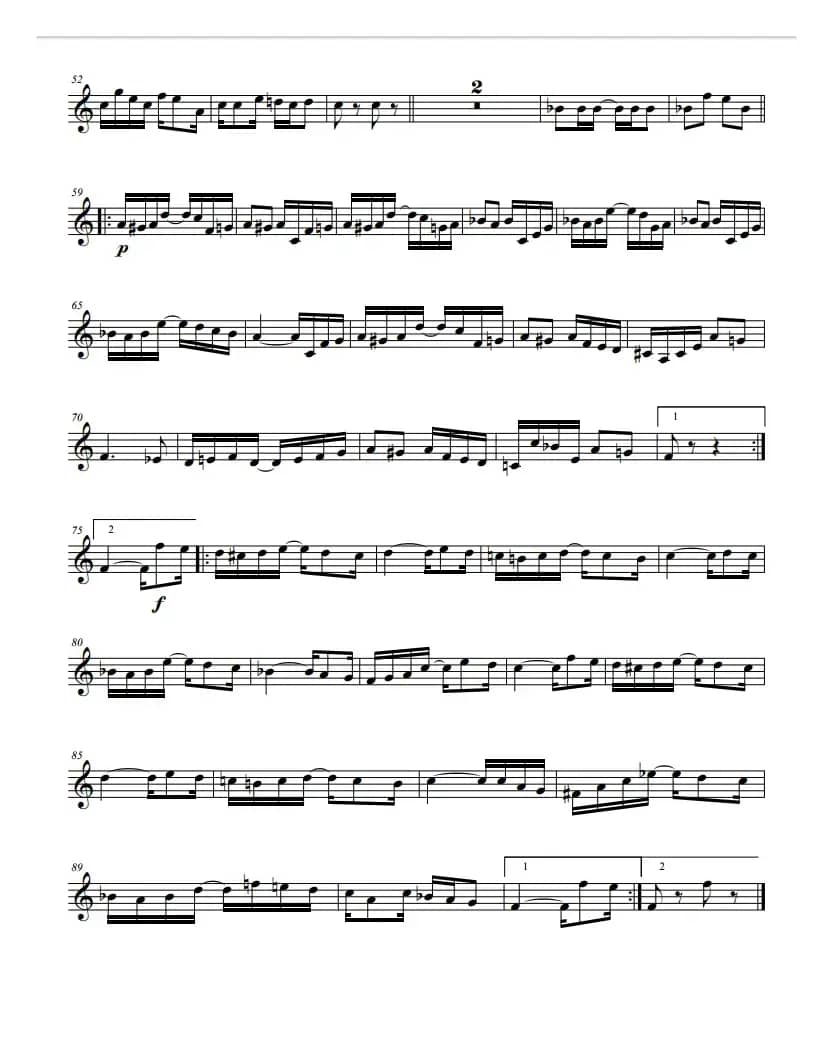 乔普林-艰苦的生活（铜管四重奏）