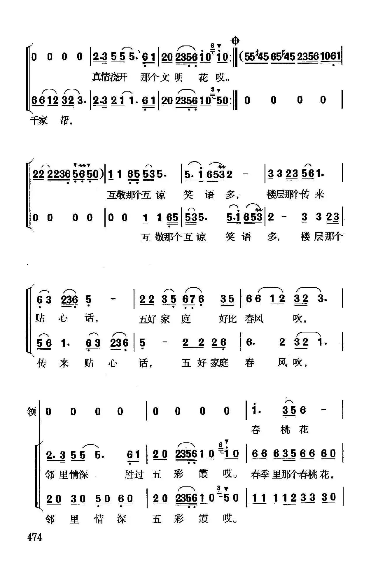 我的家园美如画（贾立夫词 珊卡曲）